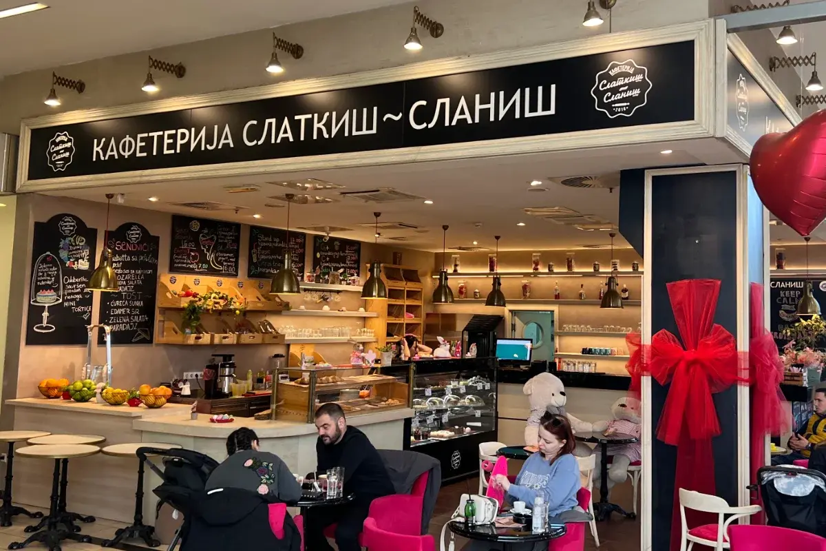 Kafeterija Slatkiš Slaniš