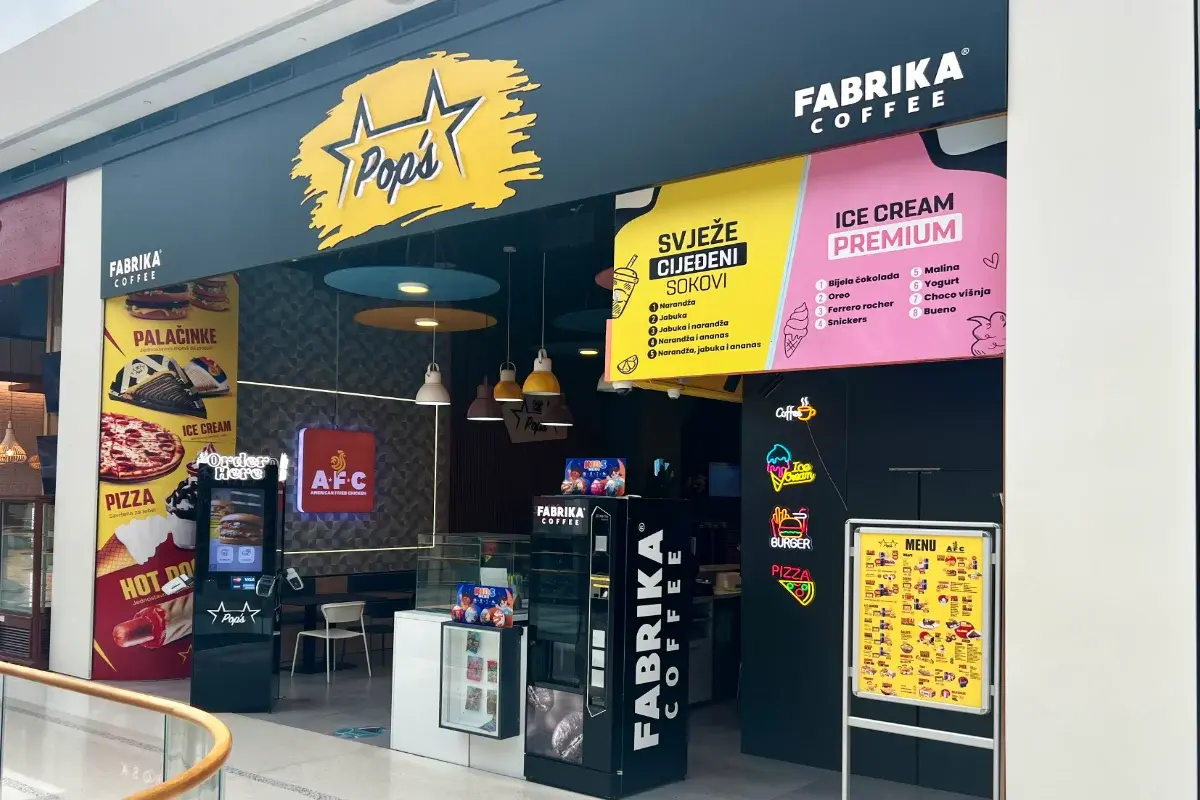 Pop's Caffe Food